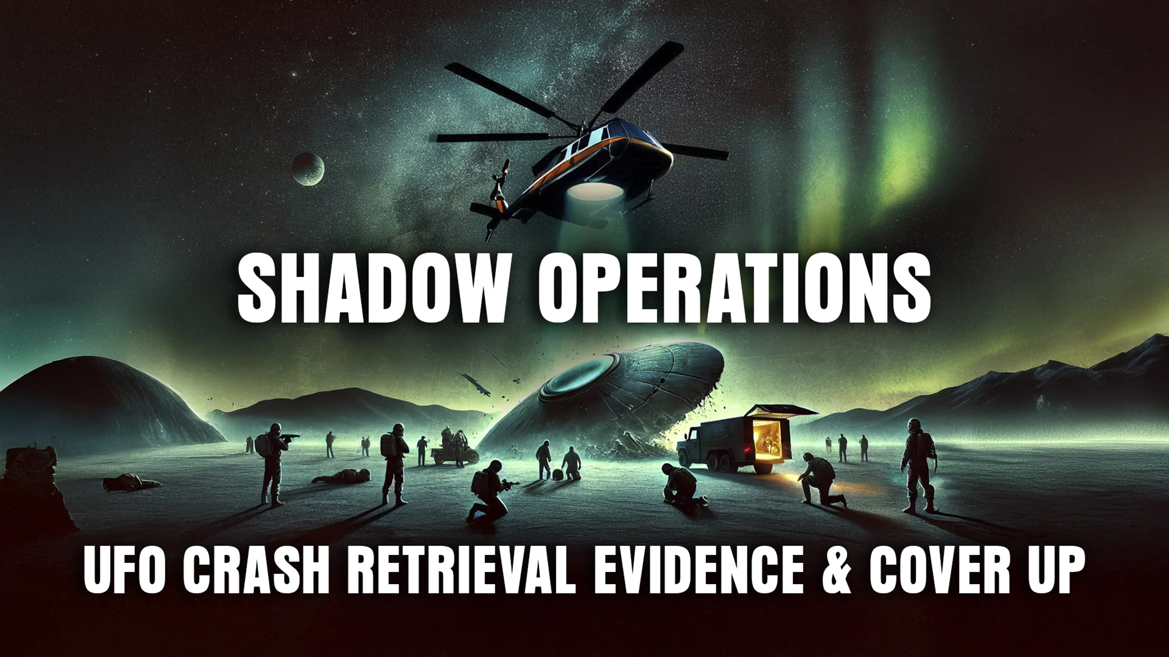 Shadow Operations: UFO Crash Retrieval Evidence & Cover Up poster